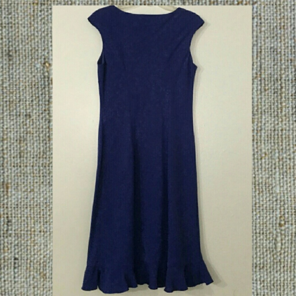 Elegant Flowey Evening Dress - Picture 2 of 6